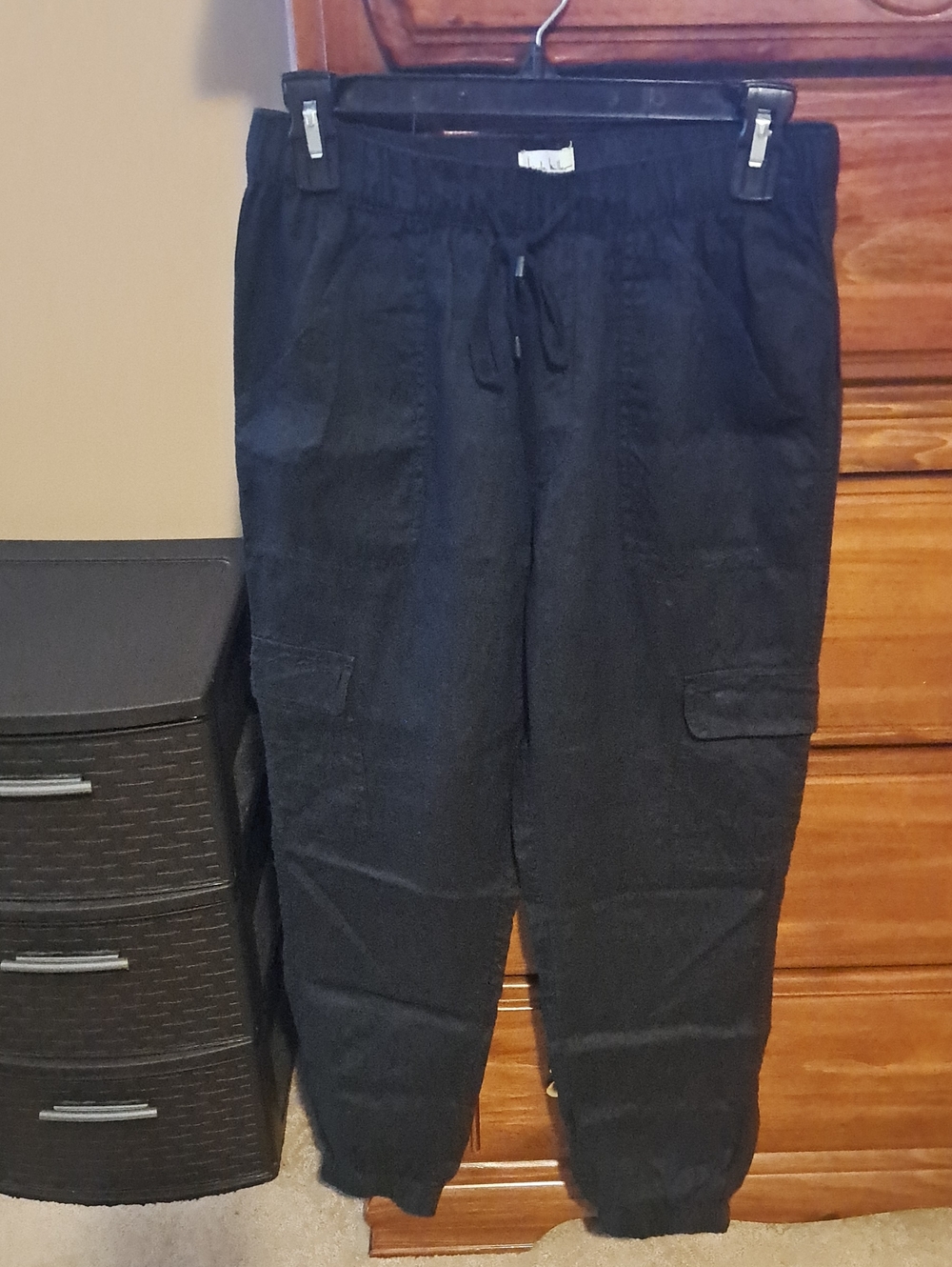 Classic Women's Black Tapered Pants